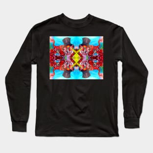 Secret Tigers Fabric Design Long Sleeve T-Shirt